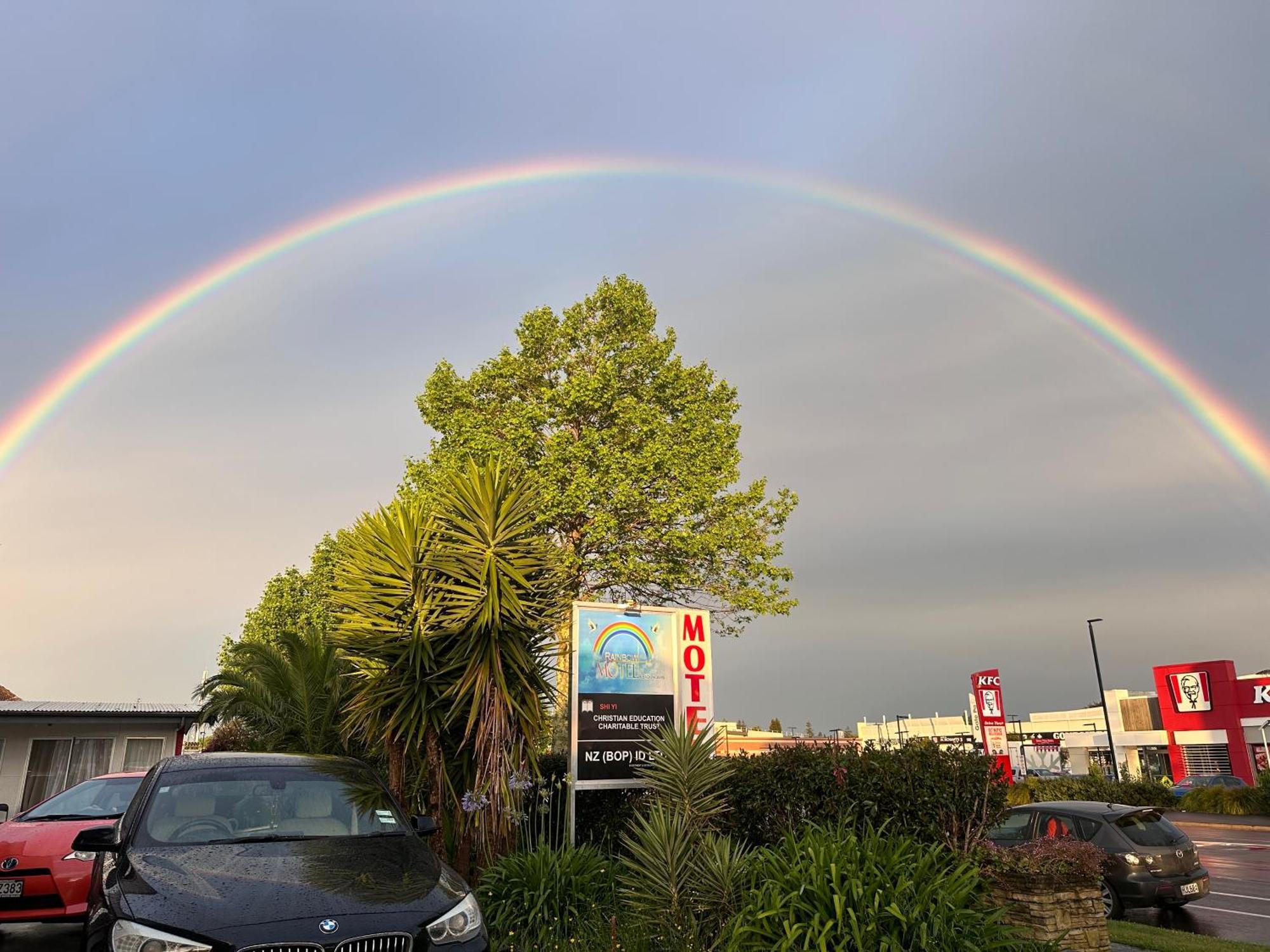 Rainbow Motel & Guest House Тауранга Экстерьер фото